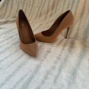 Aldo Beige Stiletto Heels